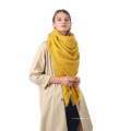 Mulheres Senhoras Venda quente Macio Longo Gracioso Pashmina Cashmere cachecol e borlas de urdidura Design inverno quente para meninas